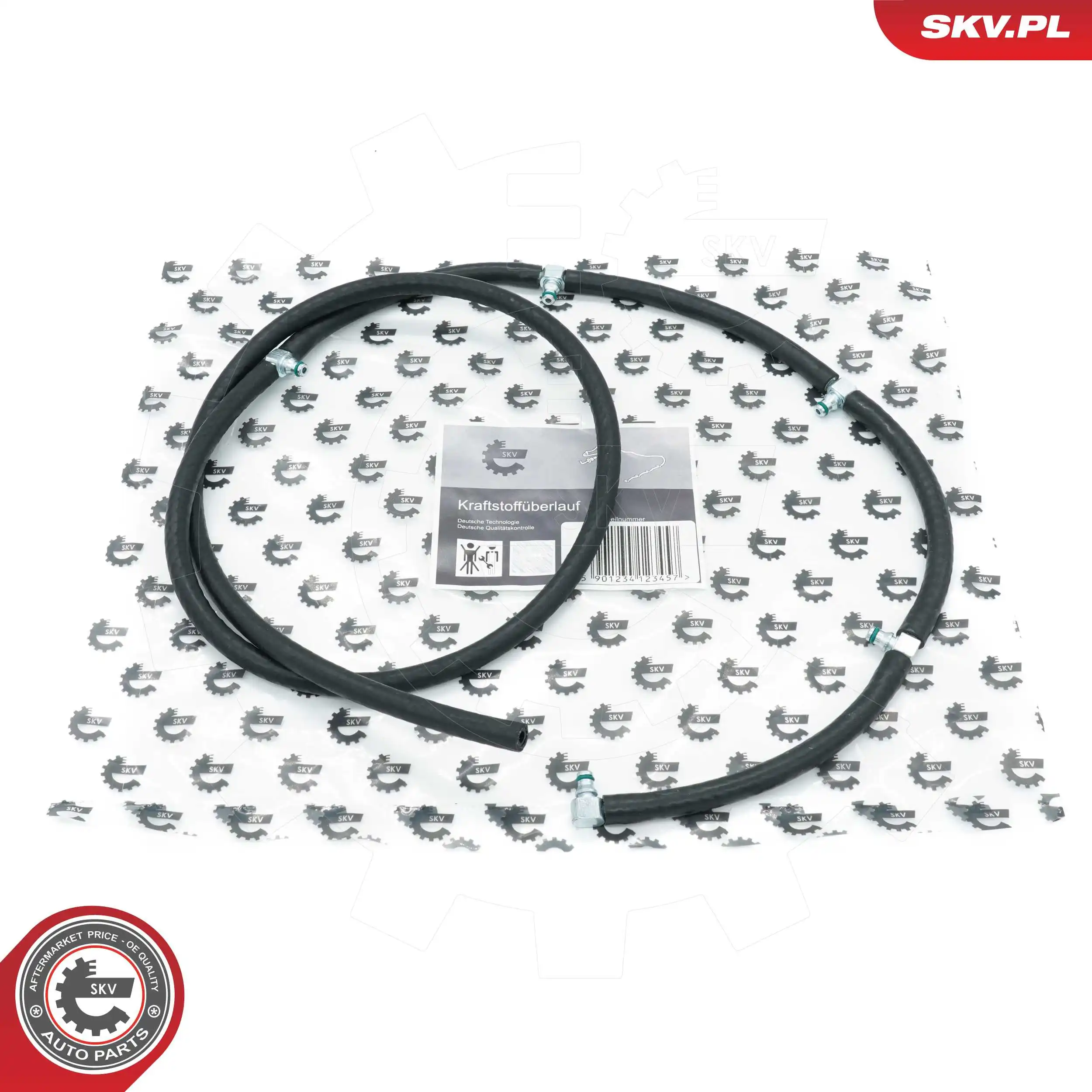 Hose, fuel overflow